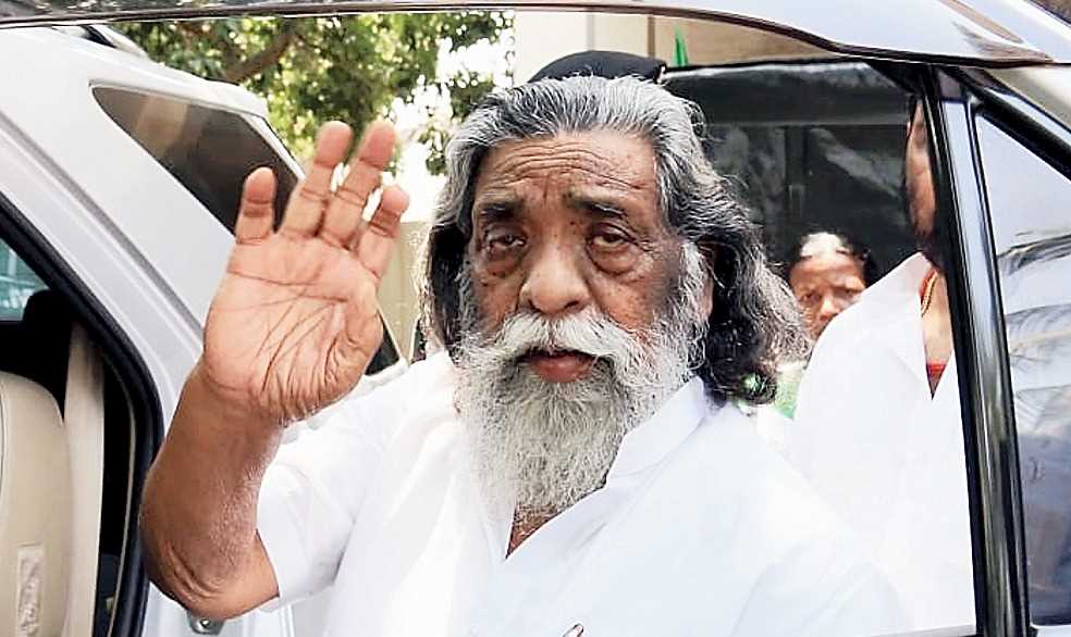 ಜೆಎಂಎಂ ನಾಯಕ ಶಿಬು ಸೊರೆನ್