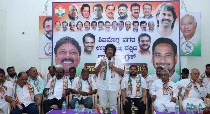 ಶಿವಮೊಗ್ಗ ಉಸ್ತುವಾರಿ ಸಚಿವ ಮಧು ಬಂಗಾರಪ್ಪ