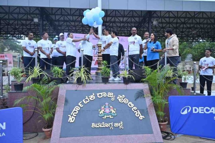 ಶಿವಮೊಗ್ಗ ಪೊಲೀಸರ ಓಟ