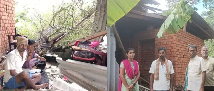 ಶಿವಮೊಗ್ಗ ಮನೆ ಹಾನಿ