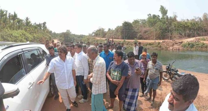 ಶಿವಮೊಗ್ಗ ಸೇತುವೆ ನಿರ್ಮಾಣಕ್ಕೆ ಮಧು ಬಂಗಾರಪ್ಪ ಭರವಸೆ