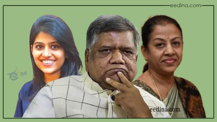 ಜಗದೀಶ್ ಶೆಟ್ಟರ್, ಮಂಗಳಾ ಅಂಗಡಿ, ಶ್ರದ್ಧಾ ಶೆಟ್ಟರ್