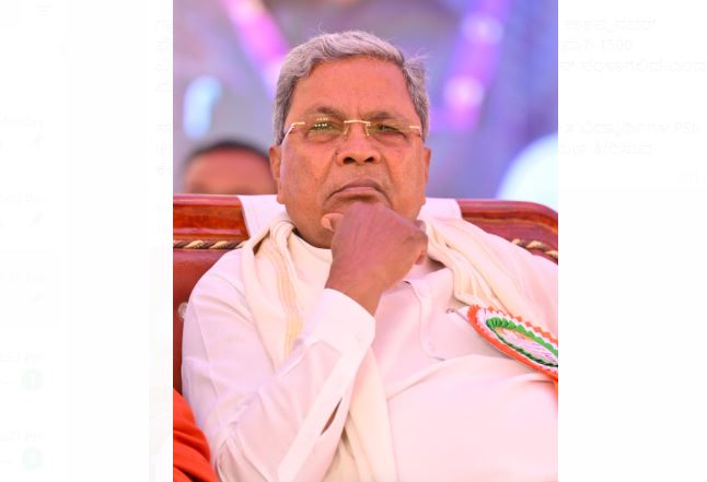 ಸಿಎಂ ಸಿದ್ದರಾಮಯ್ಯ