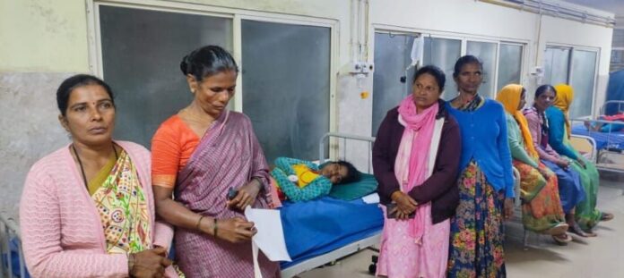 ಸಿಡಿಲು ಬಡಿದ ಮಹಿಳೆ ಗಂಭೀರ
