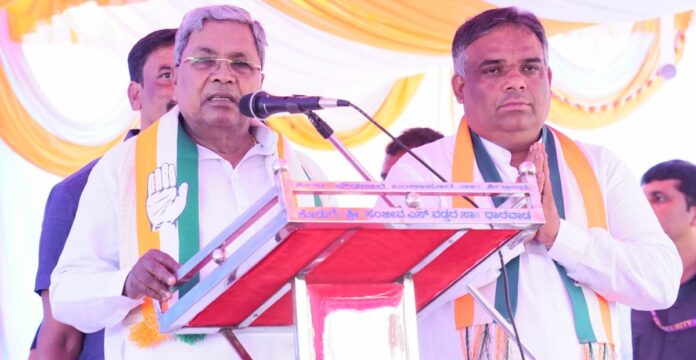 ಸಿದ್ದರಾಮಯ್ಯ- ಶಿಗ್ಗಾಂವಿ