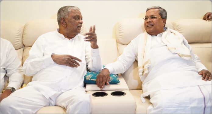 ಸಿದ್ದರಾಮಯ್ಯ-ಶ್ರೀನಿವಾಸ ಪ್ರಸಾದ್
