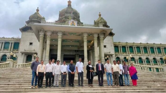 ಸುವರ್ಣ ವಿಧಾನಸೌಧಕ್ಕೆ ಜಾಕ್ವೆಲಿನ್‌ ಭೇಟಿ