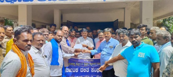 ಸ್ಮಶಾನ ಭೂಮಿ ಒತ್ತುವರಿ ತೆರವಿಗೆ ಆಗ್ರಹ
