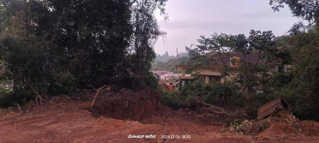ಹೊಸ ಕಸ ವಿಲೇವಾರಿ ಘಟಕಕ್ಕೆ ಕಾಮಗಾರಿ